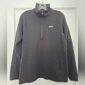 Patagonia Black Half-Zip Pullover